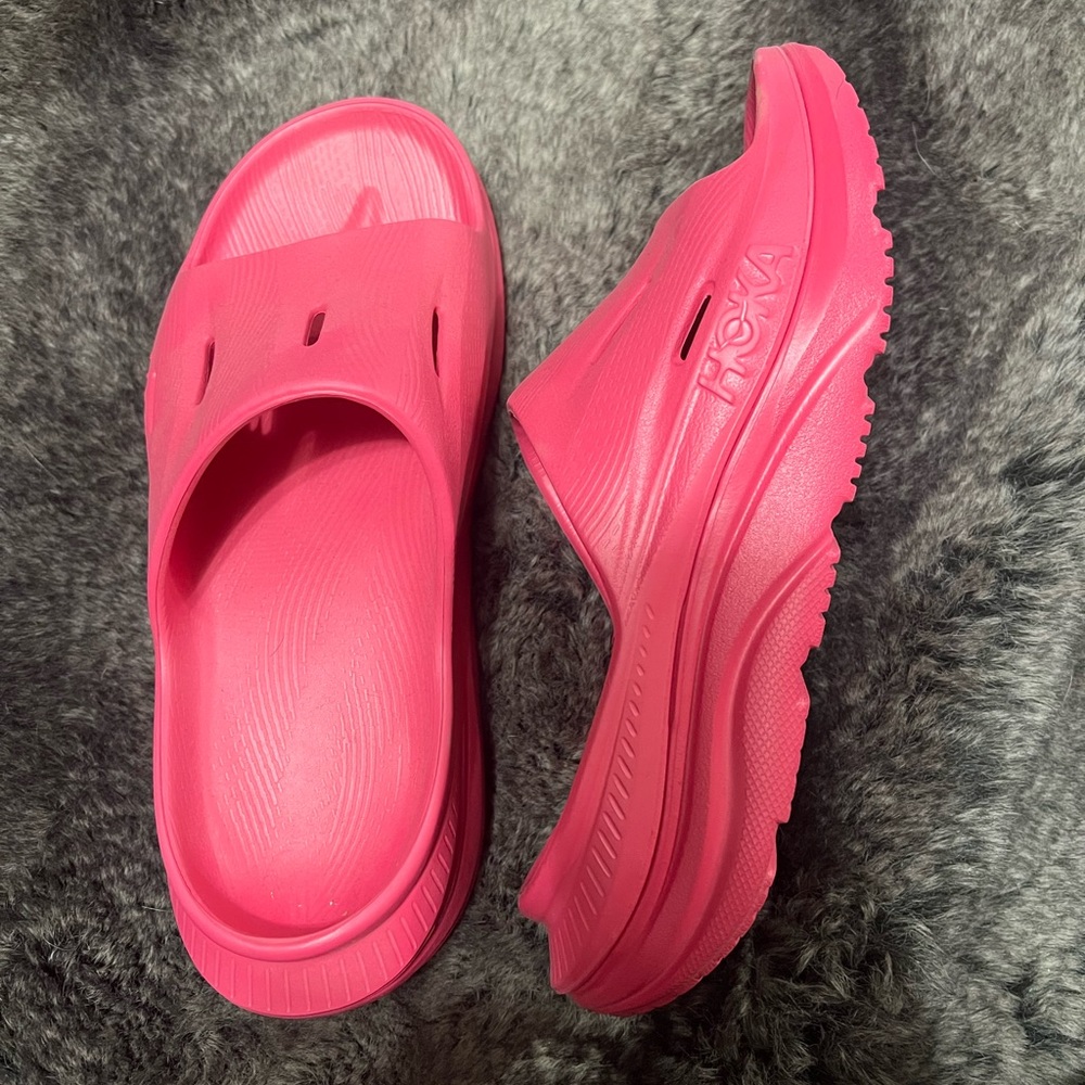 Hoka Pink Sandals Vibrant Comfort Footwear